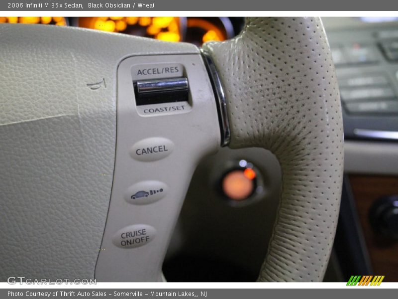 Black Obsidian / Wheat 2006 Infiniti M 35x Sedan