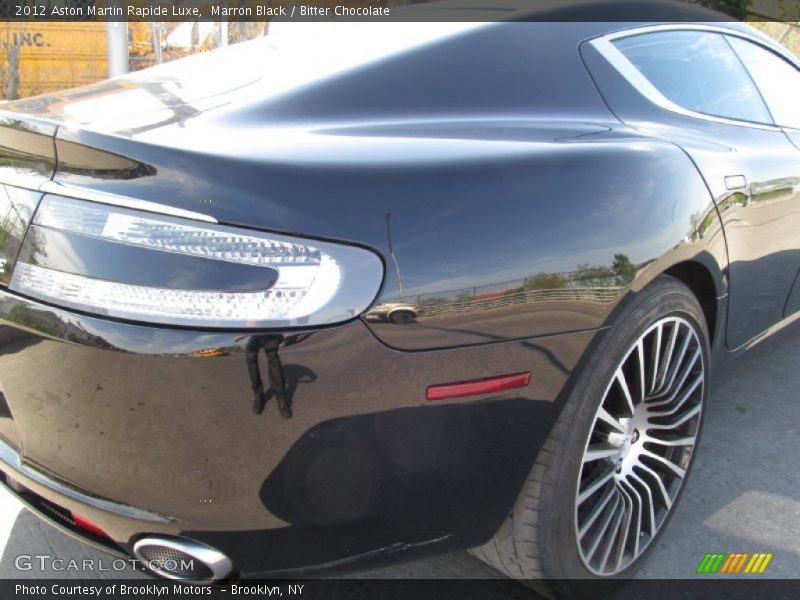 Marron Black / Bitter Chocolate 2012 Aston Martin Rapide Luxe