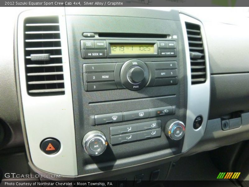 Controls of 2012 Equator Sport Crew Cab 4x4
