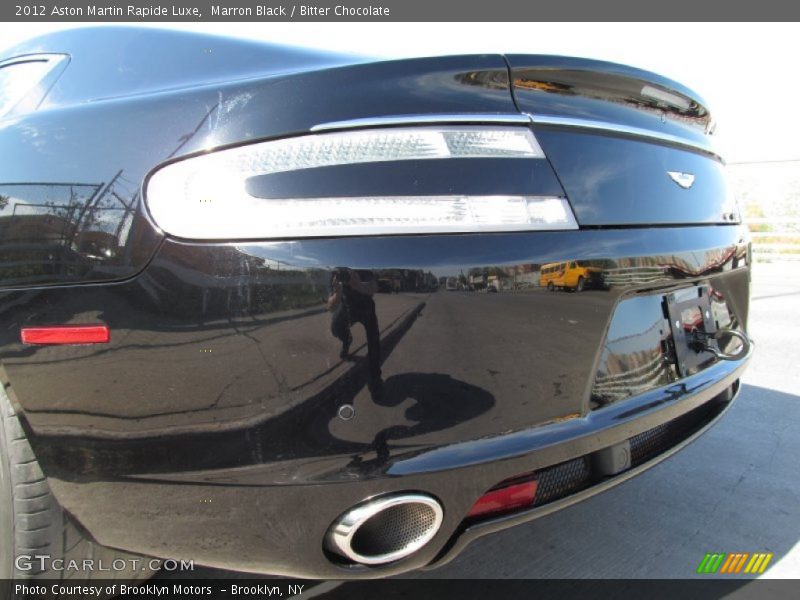 Marron Black / Bitter Chocolate 2012 Aston Martin Rapide Luxe