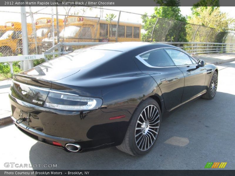 Marron Black / Bitter Chocolate 2012 Aston Martin Rapide Luxe