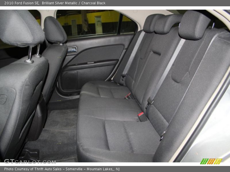 Brilliant Silver Metallic / Charcoal Black 2010 Ford Fusion SE