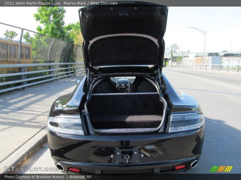 2012 Rapide Luxe Trunk
