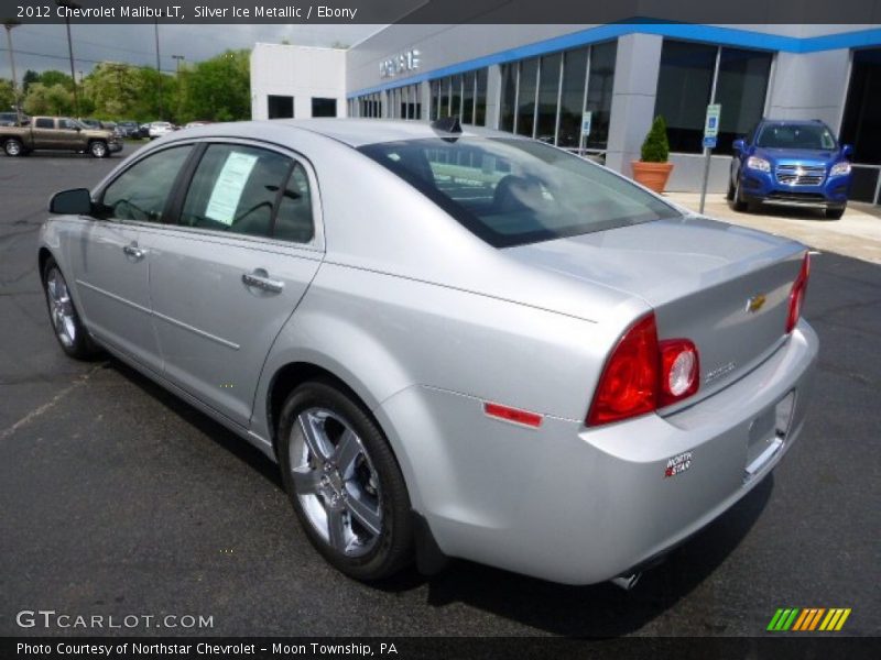 Silver Ice Metallic / Ebony 2012 Chevrolet Malibu LT
