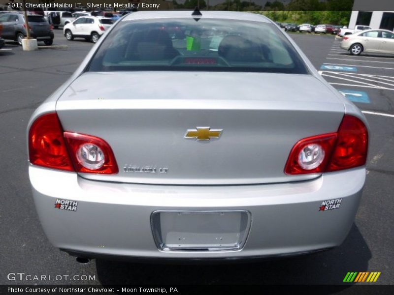 Silver Ice Metallic / Ebony 2012 Chevrolet Malibu LT