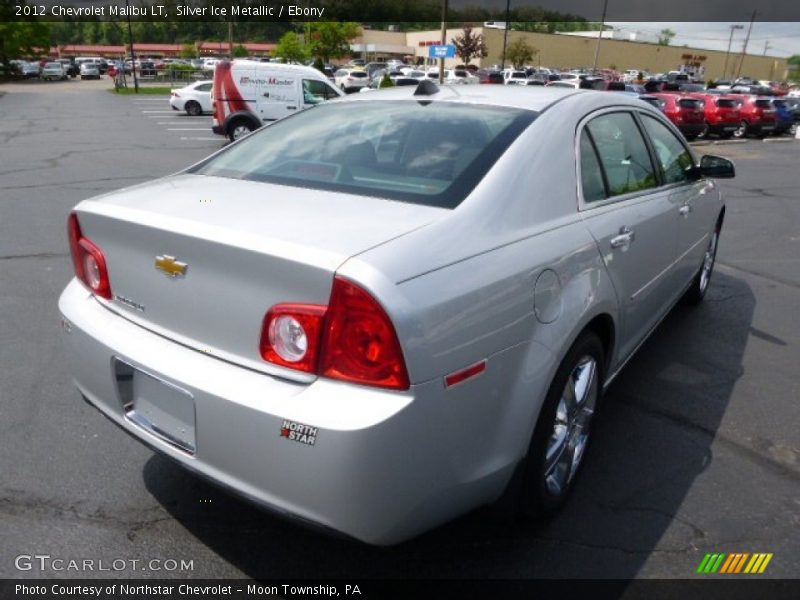 Silver Ice Metallic / Ebony 2012 Chevrolet Malibu LT