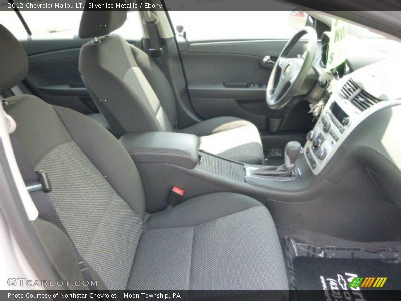 Silver Ice Metallic / Ebony 2012 Chevrolet Malibu LT