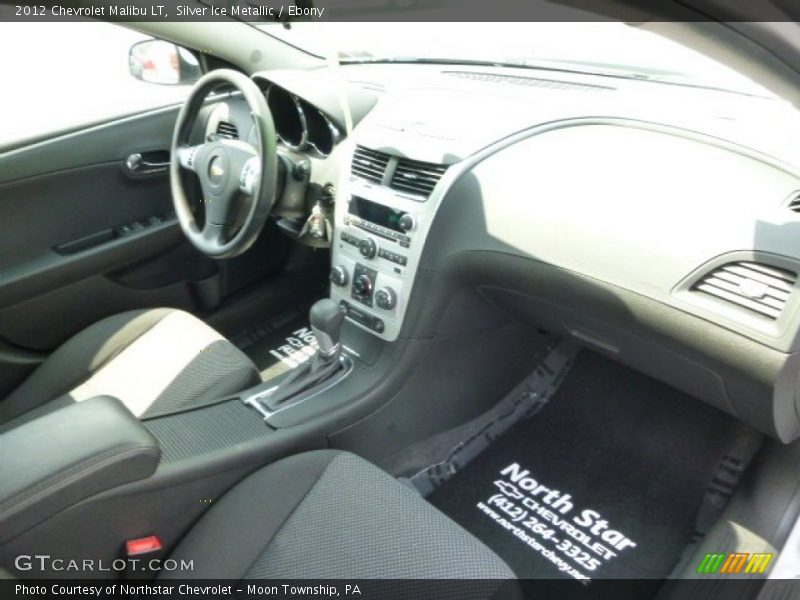 Silver Ice Metallic / Ebony 2012 Chevrolet Malibu LT