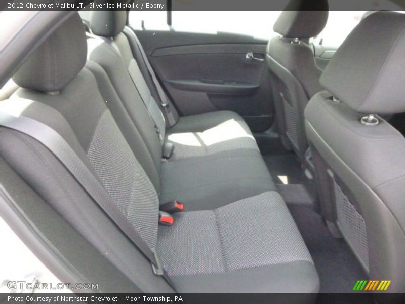 Silver Ice Metallic / Ebony 2012 Chevrolet Malibu LT