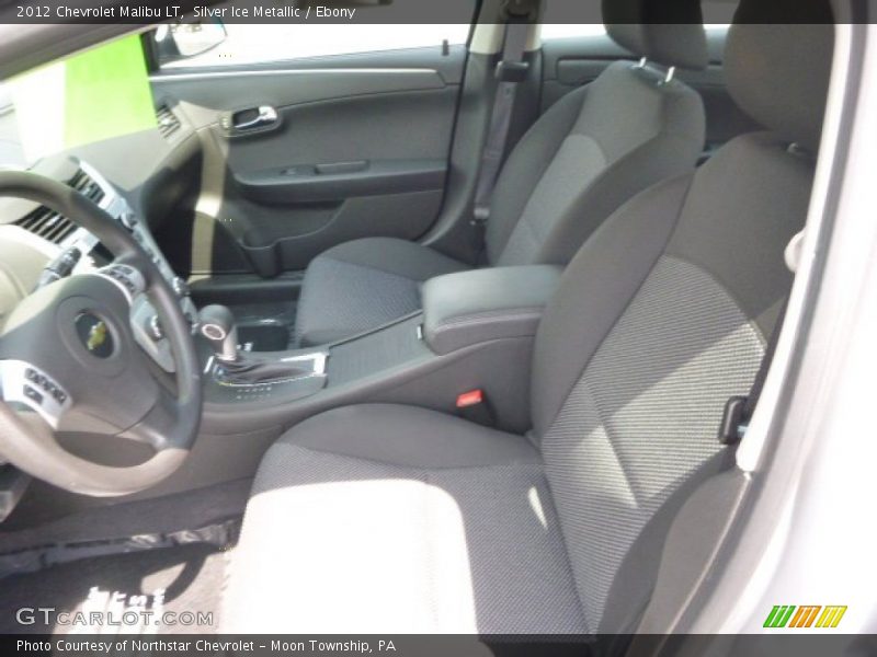 Silver Ice Metallic / Ebony 2012 Chevrolet Malibu LT