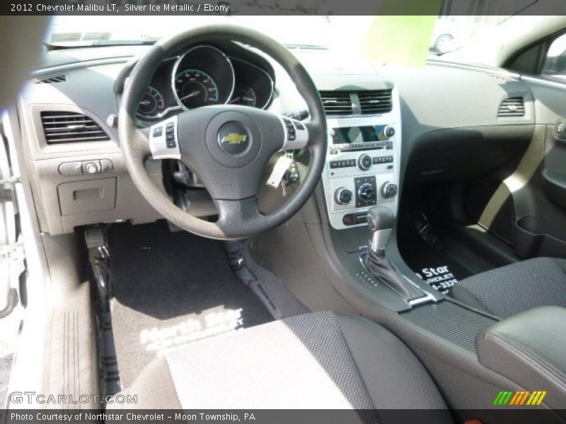 Silver Ice Metallic / Ebony 2012 Chevrolet Malibu LT