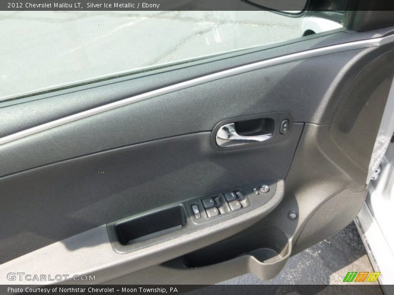 Silver Ice Metallic / Ebony 2012 Chevrolet Malibu LT