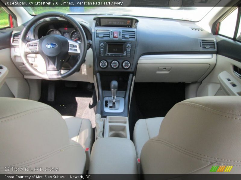 Venetian Red Pearl / Ivory 2014 Subaru XV Crosstrek 2.0i Limited