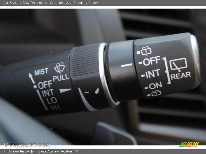 Graphite Luster Metallic / Ebony 2015 Acura RDX Technology