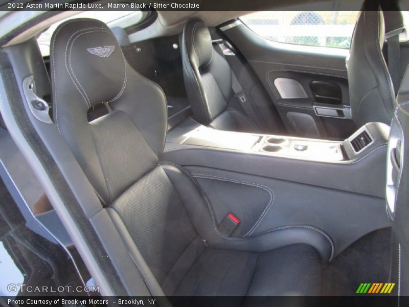 Rear Seat of 2012 Rapide Luxe