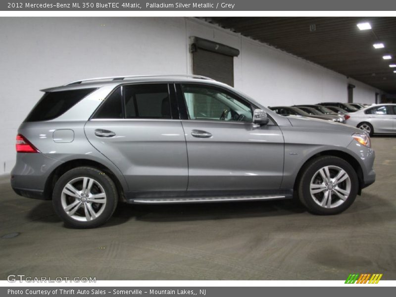  2012 ML 350 BlueTEC 4Matic Palladium Silver Metallic