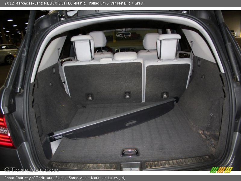 Palladium Silver Metallic / Grey 2012 Mercedes-Benz ML 350 BlueTEC 4Matic