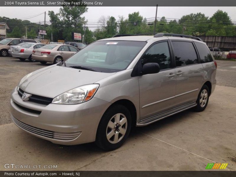 Silver Shadow Pearl / Stone Gray 2004 Toyota Sienna LE