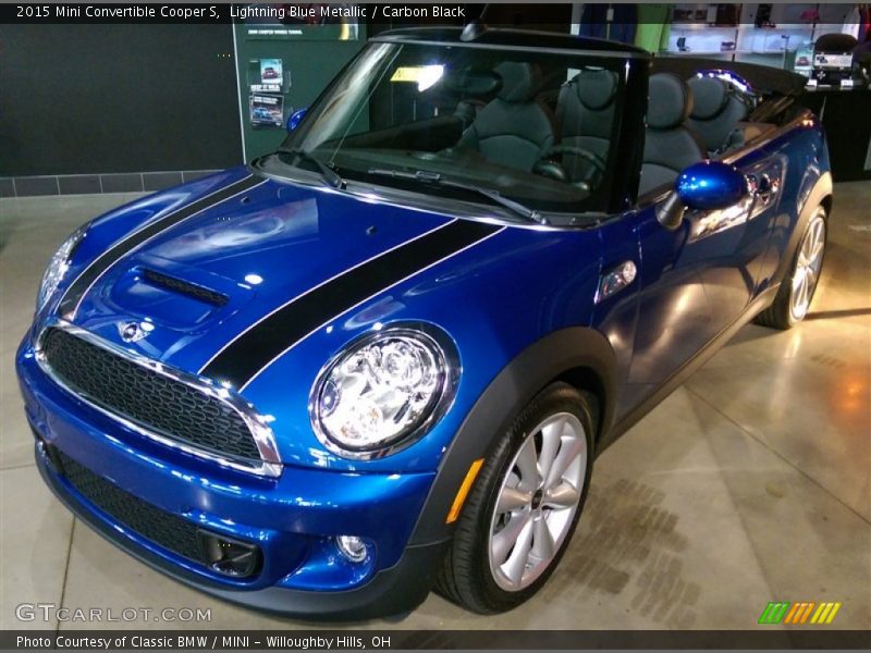 Front 3/4 View of 2015 Convertible Cooper S