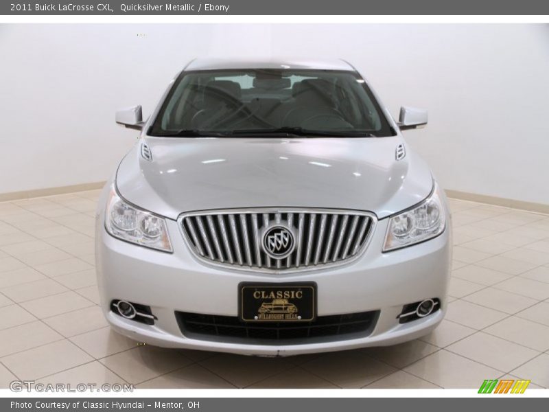 Quicksilver Metallic / Ebony 2011 Buick LaCrosse CXL