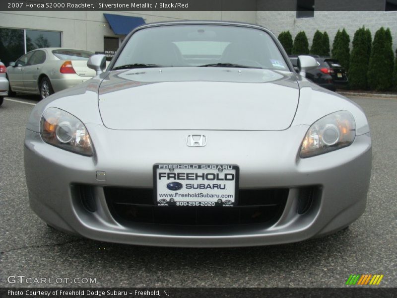 Silverstone Metallic / Black/Red 2007 Honda S2000 Roadster
