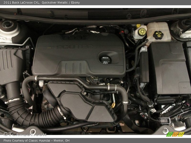 Quicksilver Metallic / Ebony 2011 Buick LaCrosse CXL