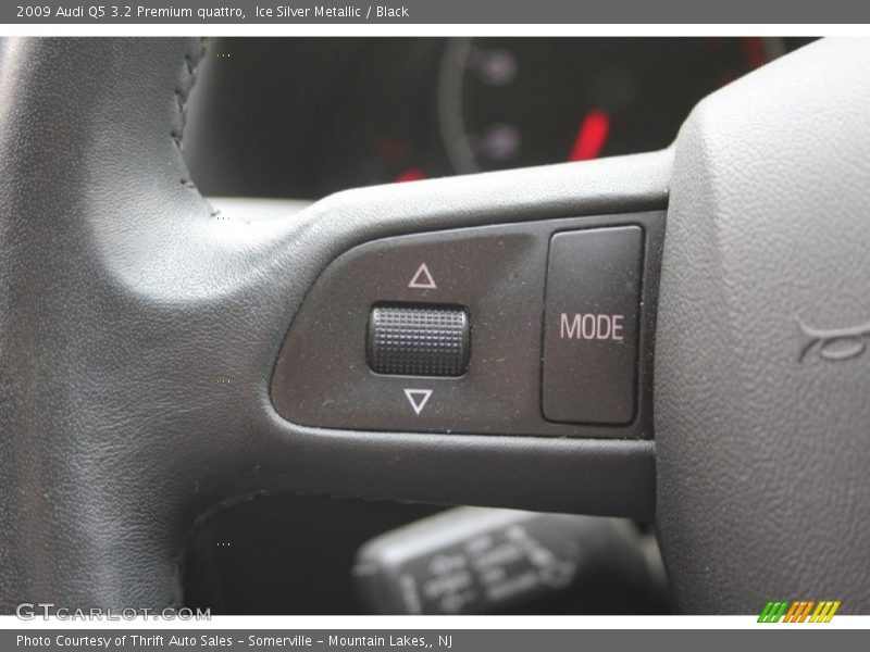 Ice Silver Metallic / Black 2009 Audi Q5 3.2 Premium quattro