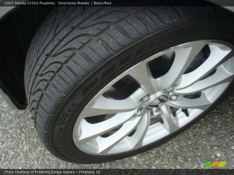 Silverstone Metallic / Black/Red 2007 Honda S2000 Roadster