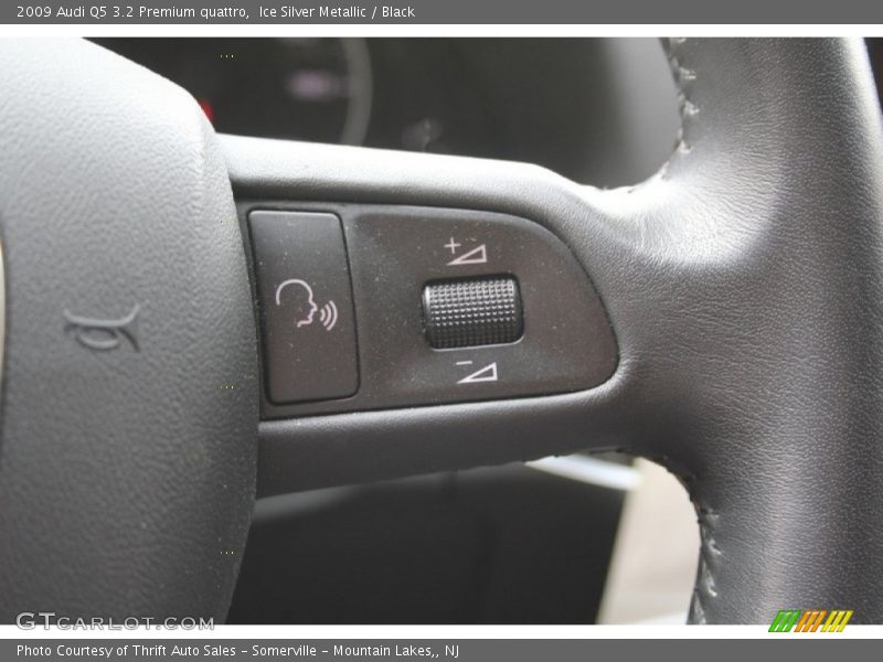 Ice Silver Metallic / Black 2009 Audi Q5 3.2 Premium quattro