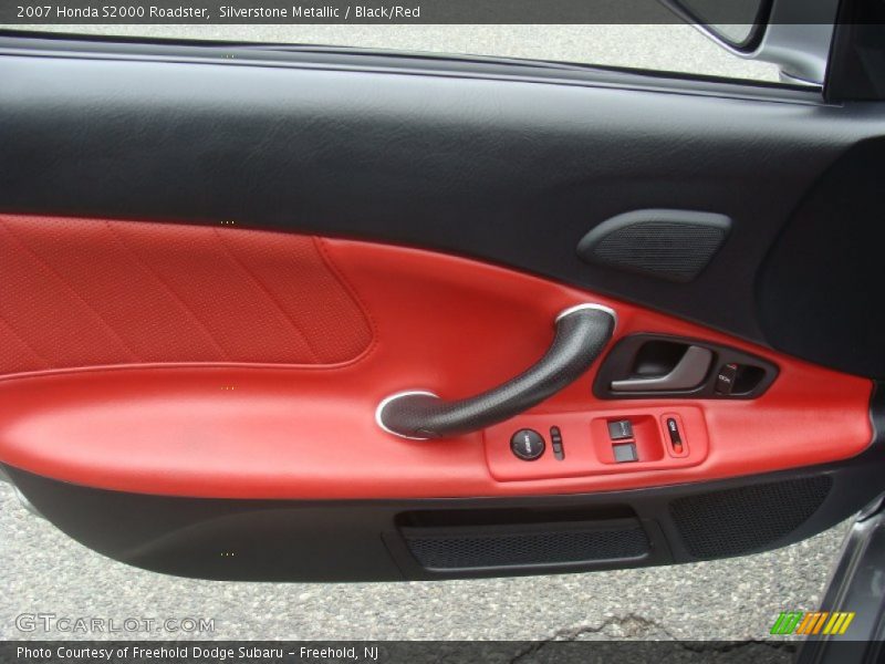 Silverstone Metallic / Black/Red 2007 Honda S2000 Roadster