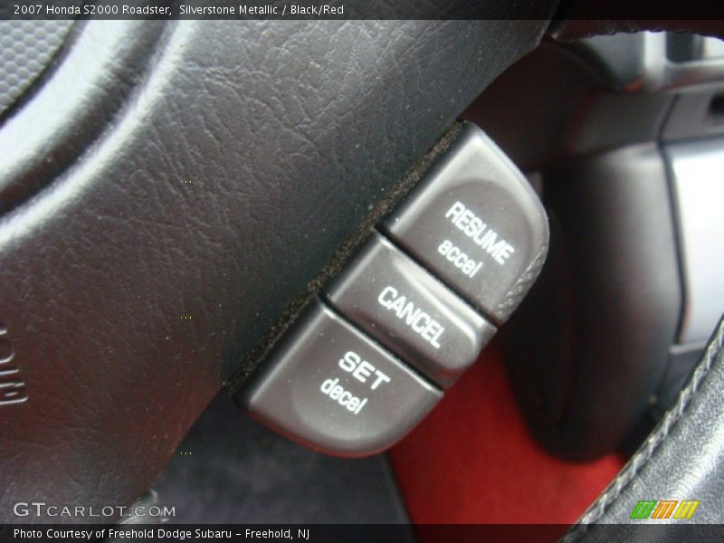 Silverstone Metallic / Black/Red 2007 Honda S2000 Roadster