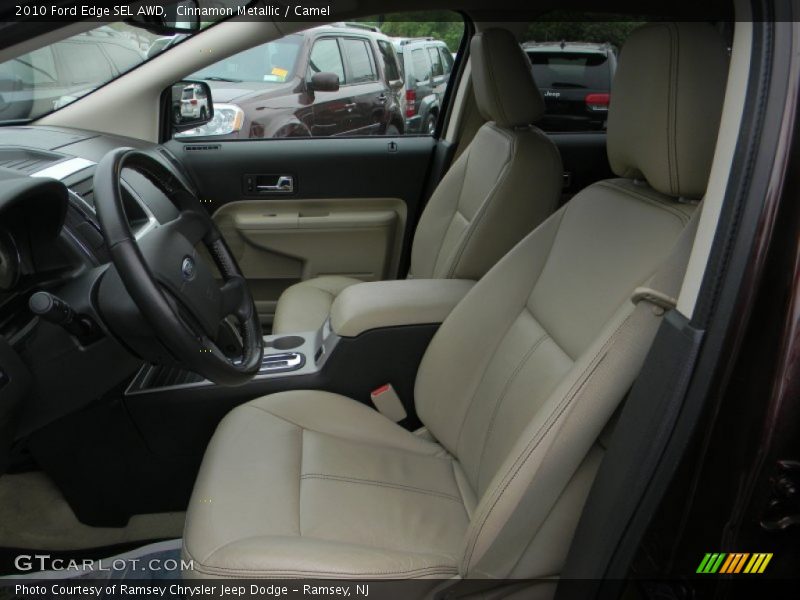 Cinnamon Metallic / Camel 2010 Ford Edge SEL AWD