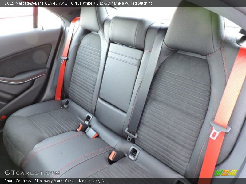 Rear Seat of 2015 CLA 45 AMG