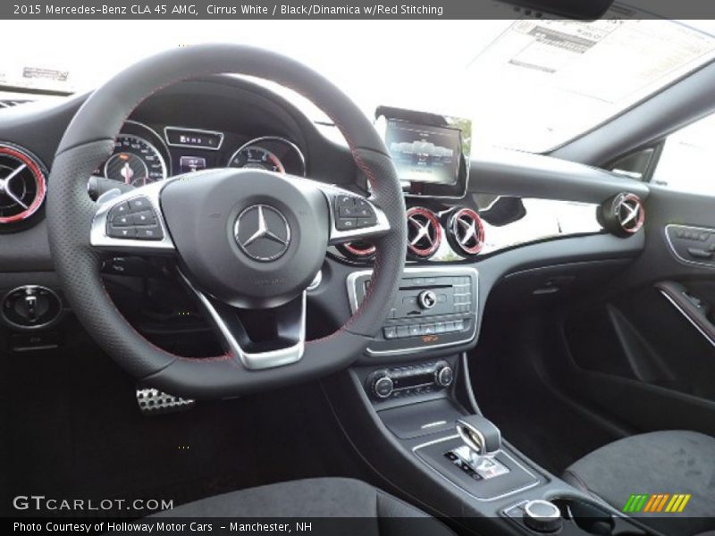 Dashboard of 2015 CLA 45 AMG