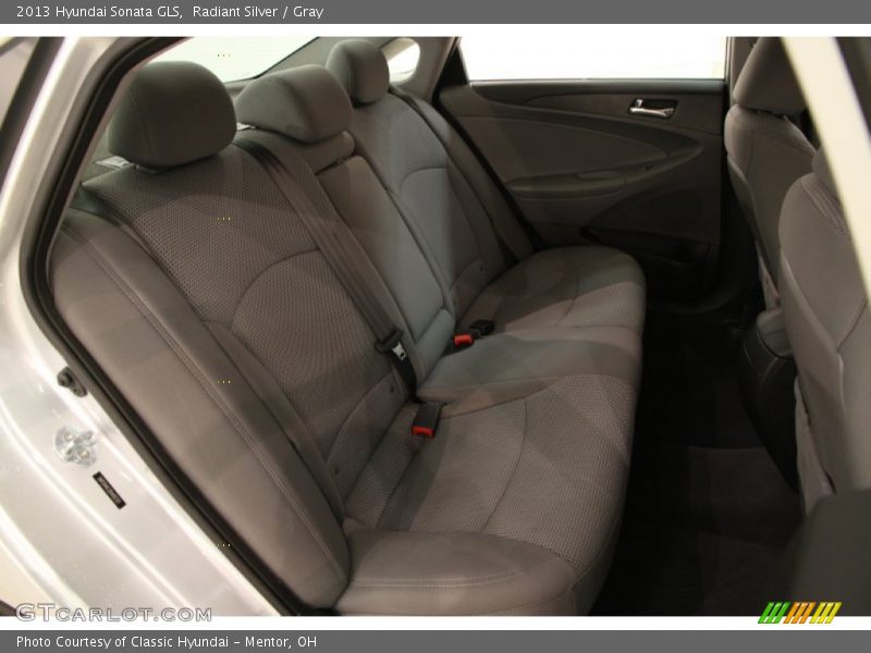 Radiant Silver / Gray 2013 Hyundai Sonata GLS