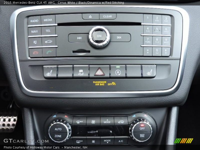 Controls of 2015 CLA 45 AMG