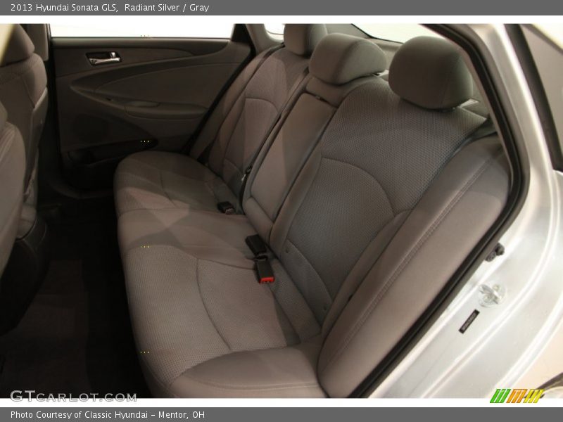 Radiant Silver / Gray 2013 Hyundai Sonata GLS