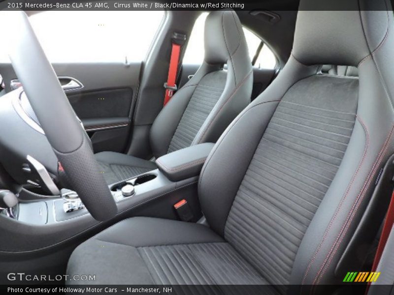 Front Seat of 2015 CLA 45 AMG