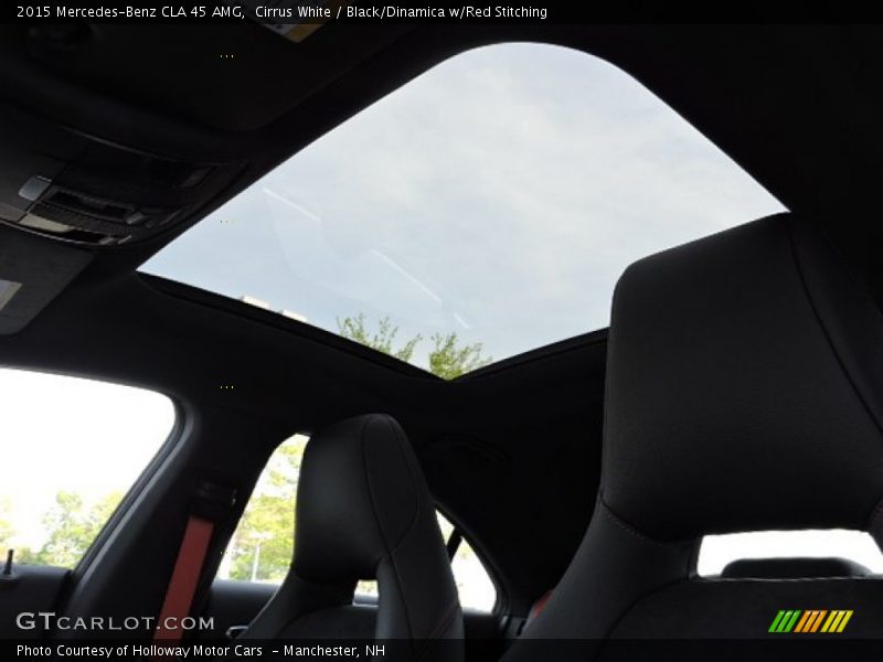 Sunroof of 2015 CLA 45 AMG