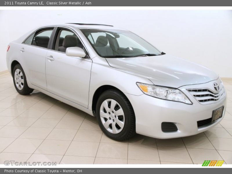 Classic Silver Metallic / Ash 2011 Toyota Camry LE