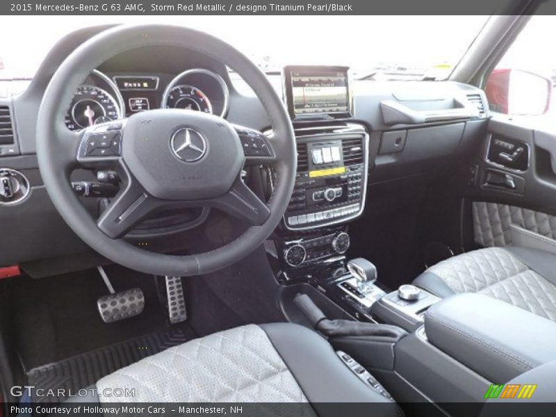 designo Titanium Pearl/Black Interior - 2015 G 63 AMG 