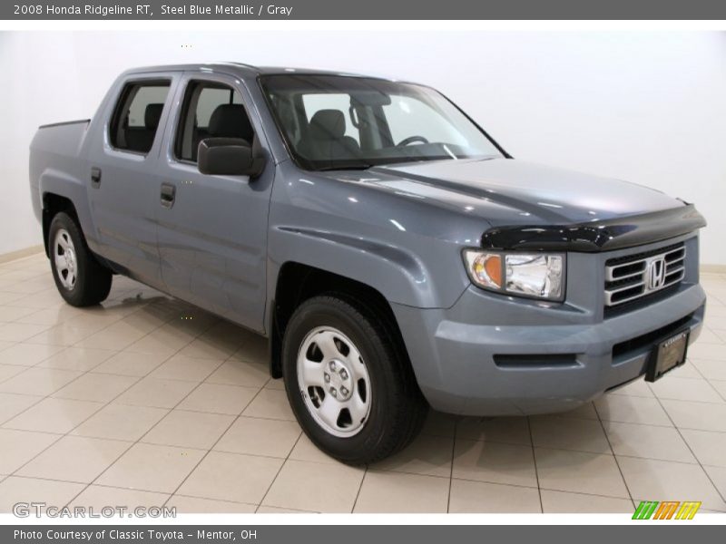 Steel Blue Metallic / Gray 2008 Honda Ridgeline RT