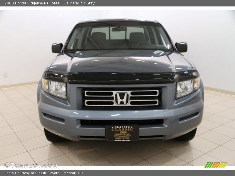 Steel Blue Metallic / Gray 2008 Honda Ridgeline RT