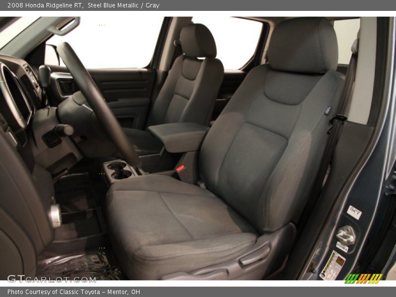 Steel Blue Metallic / Gray 2008 Honda Ridgeline RT