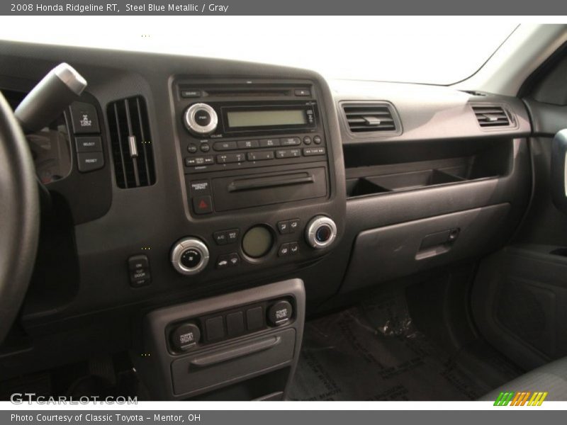 Steel Blue Metallic / Gray 2008 Honda Ridgeline RT