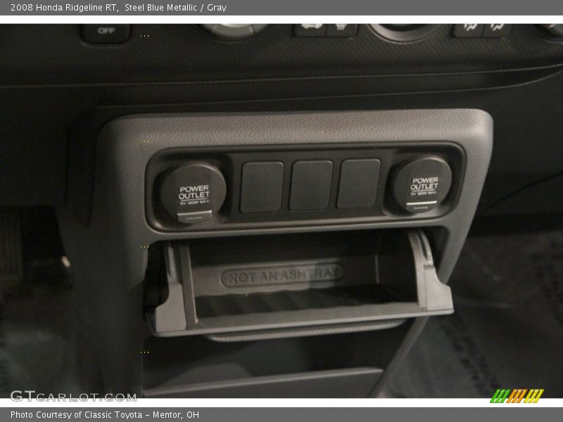 Steel Blue Metallic / Gray 2008 Honda Ridgeline RT