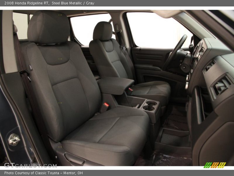 Steel Blue Metallic / Gray 2008 Honda Ridgeline RT