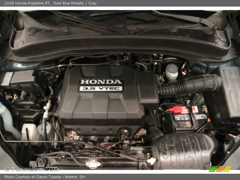 Steel Blue Metallic / Gray 2008 Honda Ridgeline RT