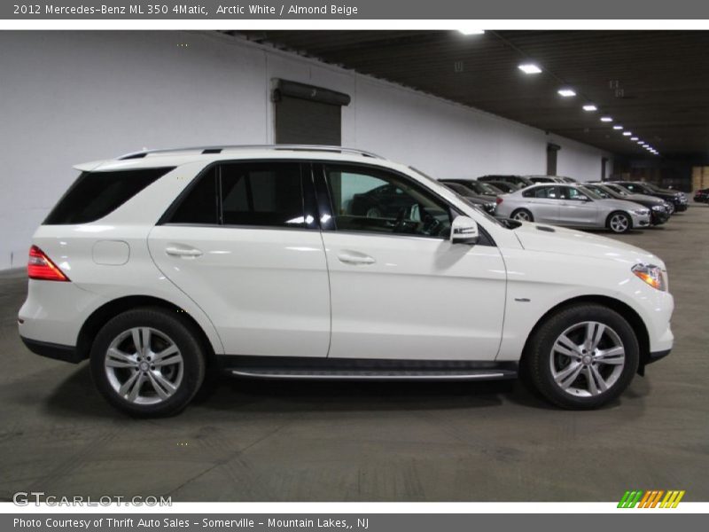 Arctic White / Almond Beige 2012 Mercedes-Benz ML 350 4Matic
