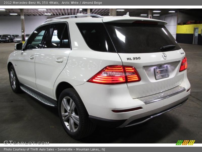 Arctic White / Almond Beige 2012 Mercedes-Benz ML 350 4Matic